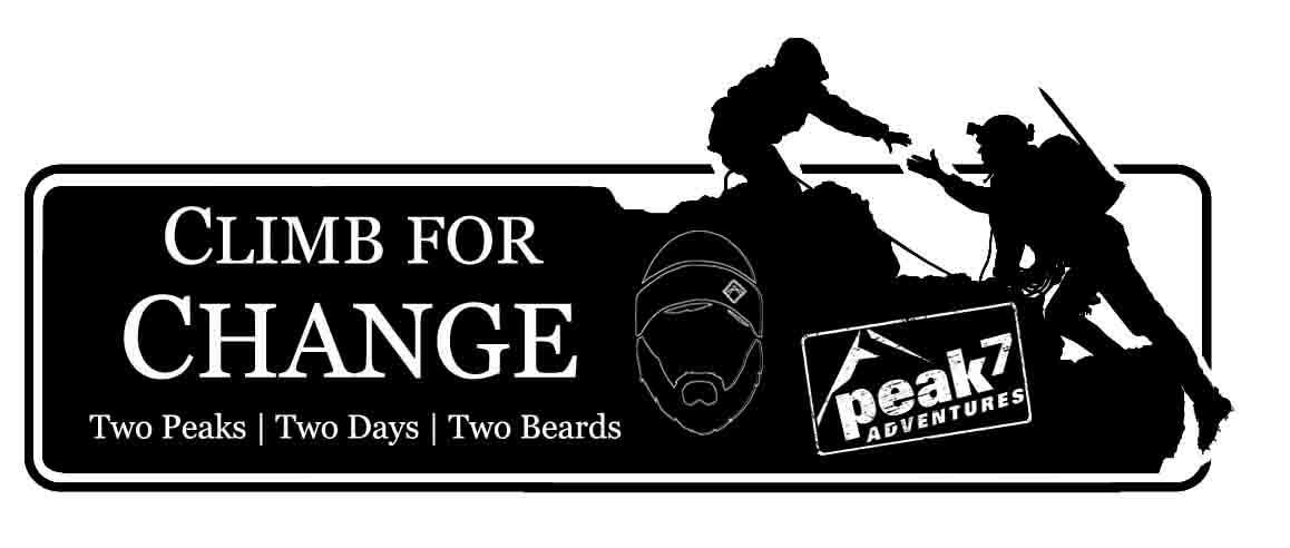 Climb for Change: 2 Peaks, 2 Beards, 2 Days