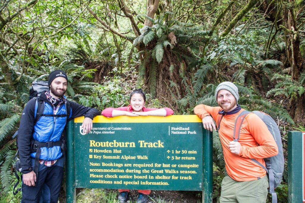 Day 3 Routeburn Track Lake Mackenzie to Divide Shelter