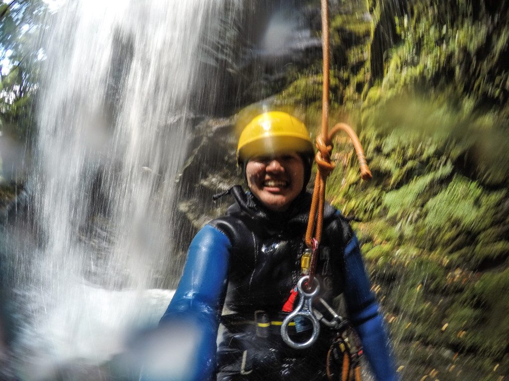 Canyoning Niger Stream Deep Canyon Wanaka