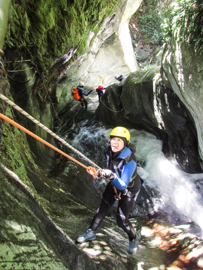 Canyoning Niger Stream Deep Canyon Wanaka