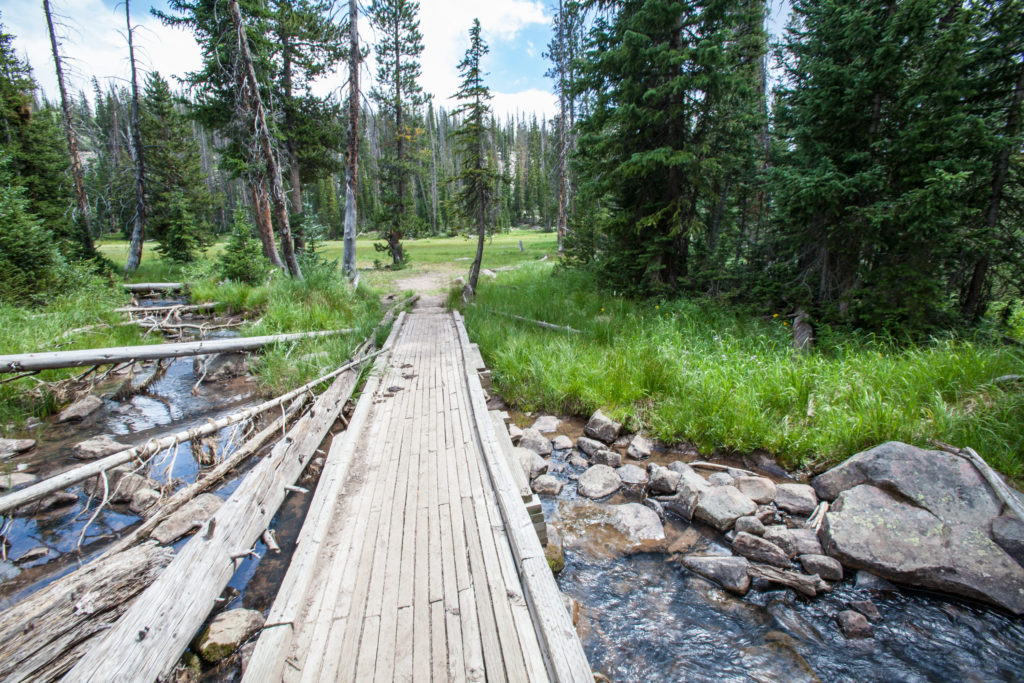Backpacking the Uintas Highline Trail, Wilder Lake