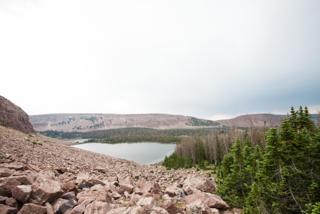 Backpacking the Uintas Highline Trail, Four Lakes Basin
