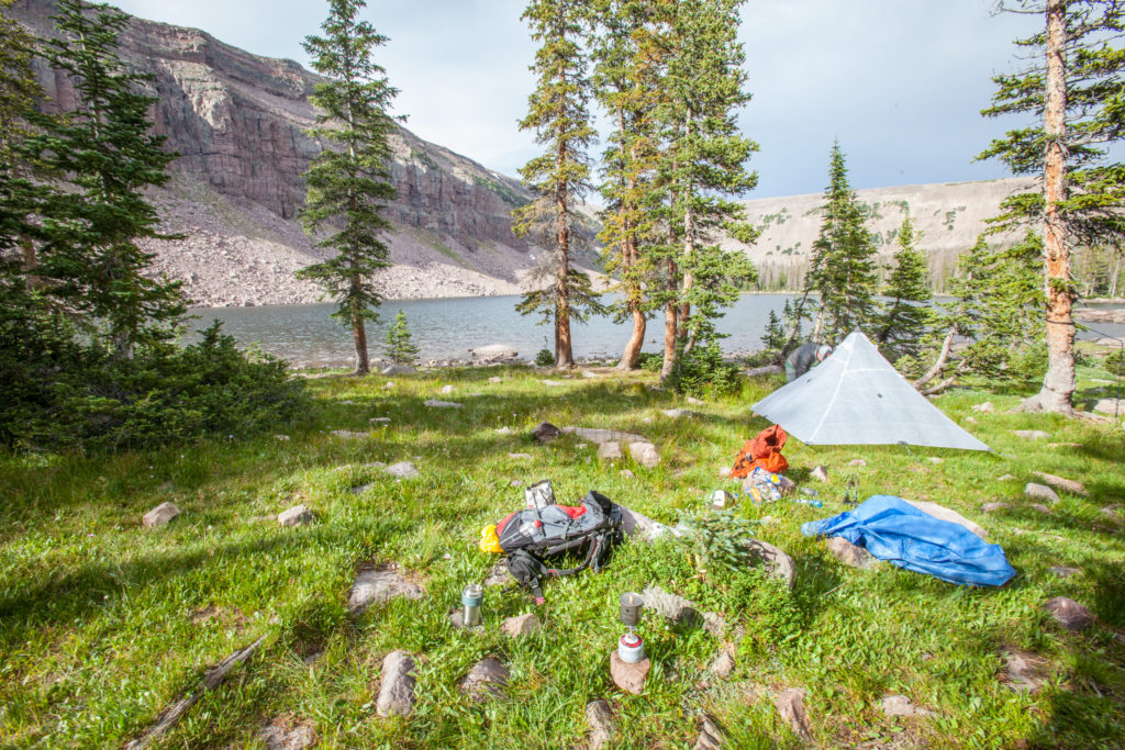 Backpacking the Uintas Highline Trail, Four Lakes Basin