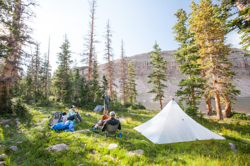 Backpacking the Uintas Highline Trail, Four Lakes Basin