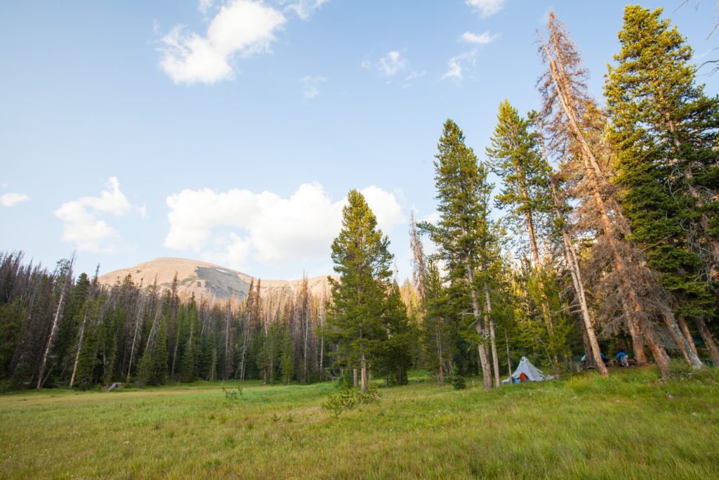 Backpacking the Uintas Highline Trail, Wilder Lake