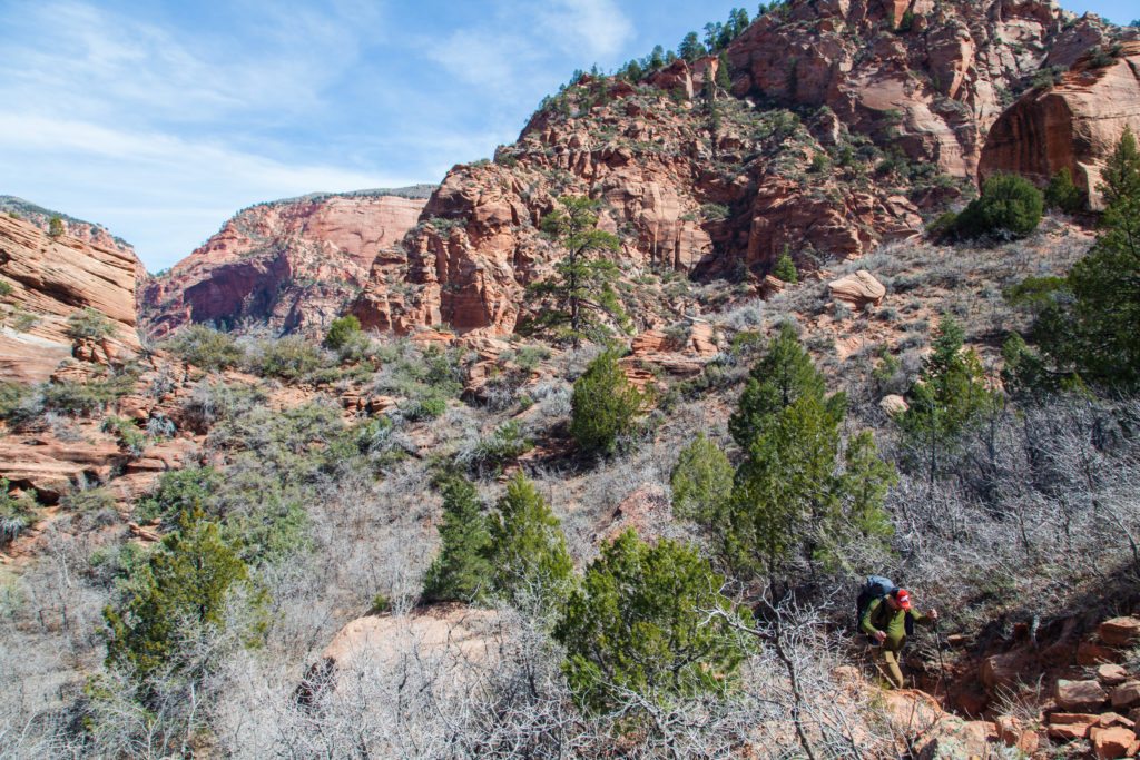 Zion Traverse Trans Zion Trek March 2017