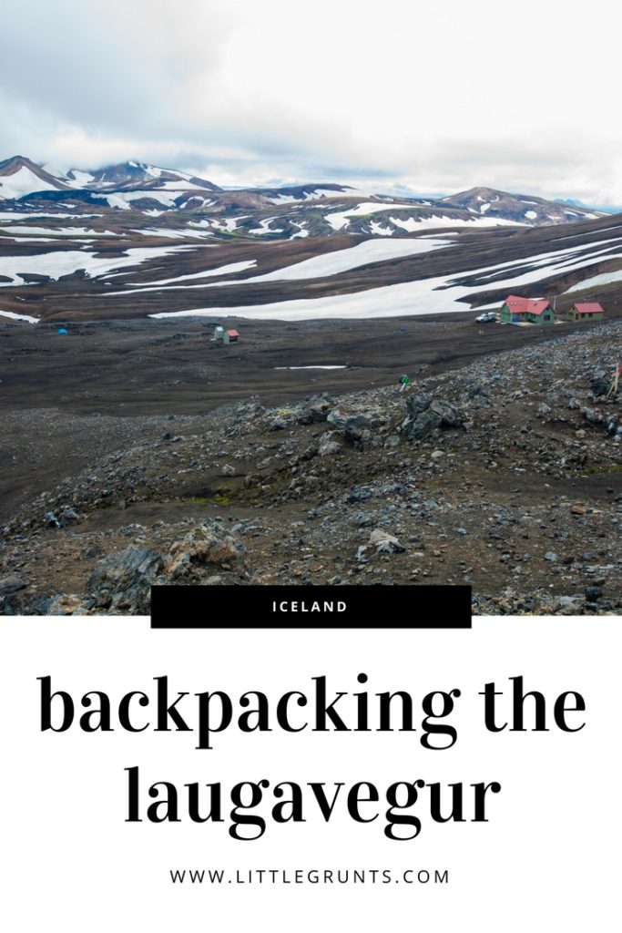 Backpacking the Laugavegur Iceland
