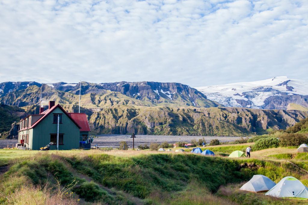 Backpacking the Fimmvörðuháls Langidalur Hut