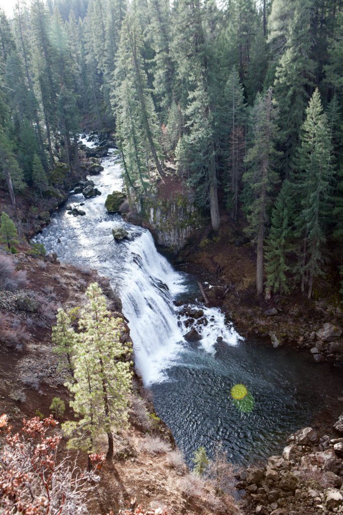 Hiking McCloud Falls Mount Shasta