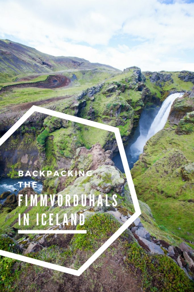 Backpacking the Fimmvörðuháls Iceland