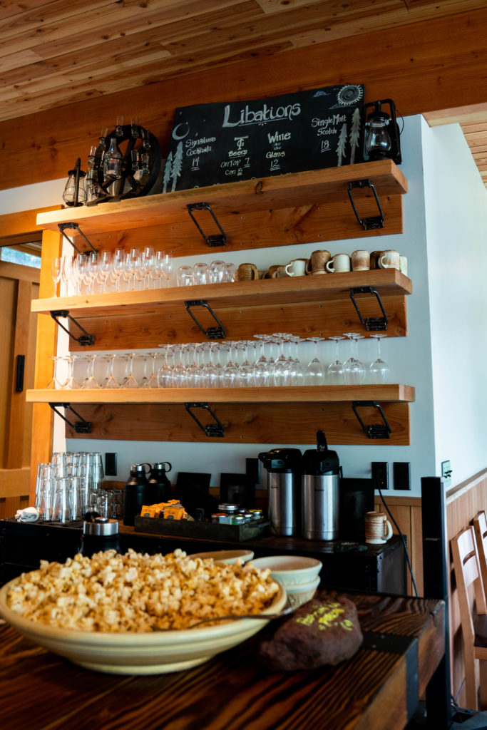 Backpack to the Minam River Lodge Food