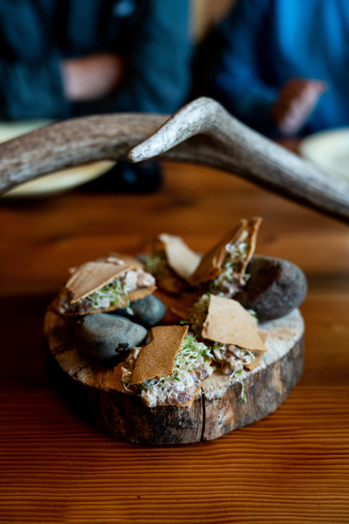 Backpack to the Minam River Lodge Food